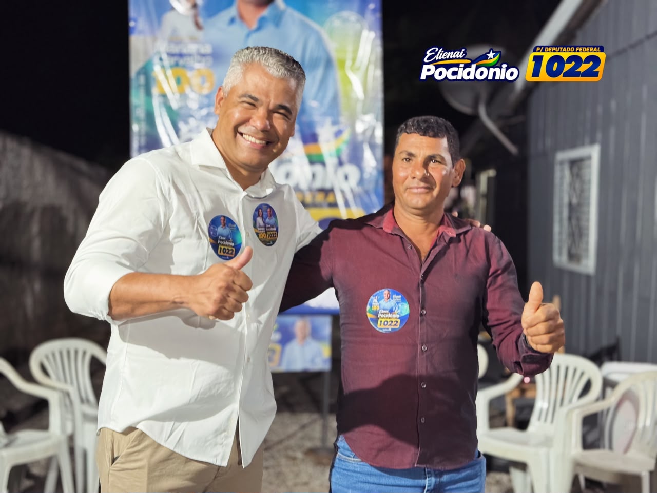 Elienai Pocidonio 1022 reúne lideranças religiosas e apoiadores em Alvorada do Oeste - imagem 7